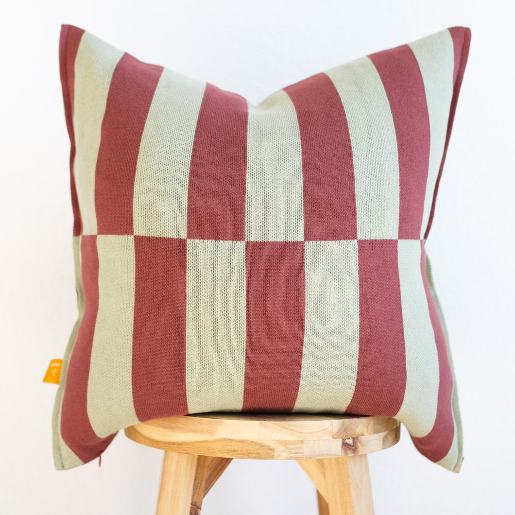 Bold Striped Pillow Cover